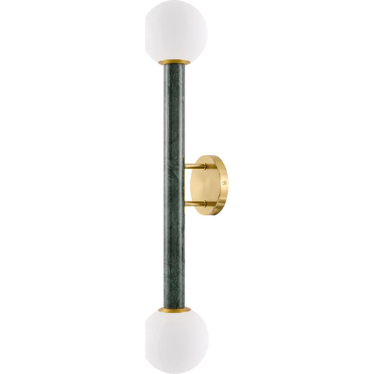 Marzia Wall Sconce by Surya. Made from iron, stone in a modern style.
