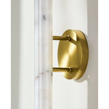 Marzia Wall Sconce by Surya. Made from iron, stone in a modern style.