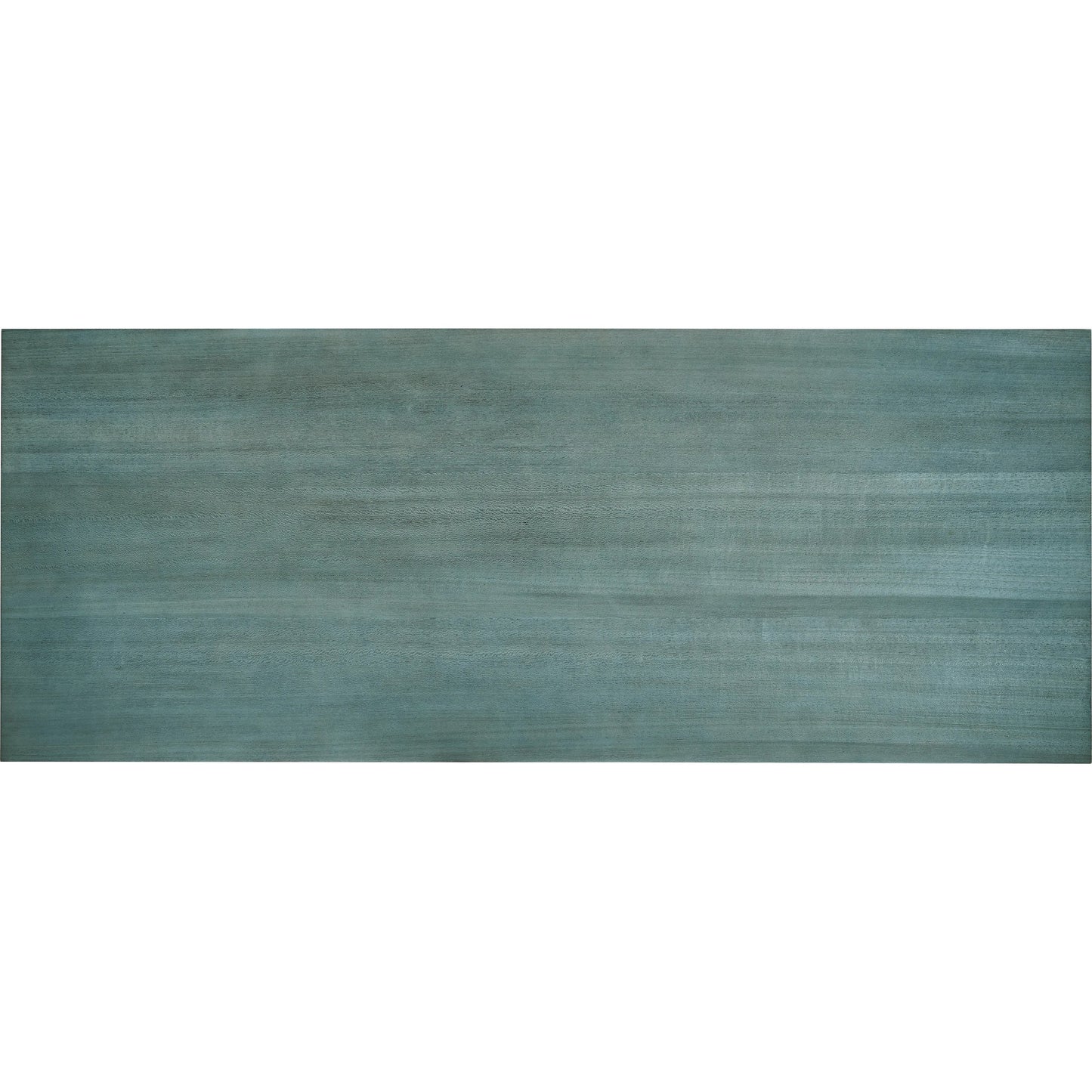 005 SI-2252660 | Additional Silo | Seaglass Bunching Chest by Jonathan Charles in blue and blue straw. Made from koto veneer, stainless steel, straw in a eclectic & global style.
