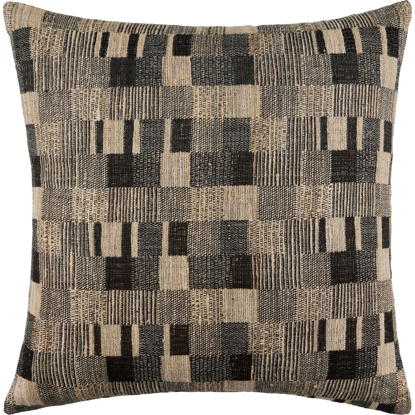 001 SI-2459697,SI-2459698,SI-2459699,SI-2459700,SI-2459701,SI-2459702 | Primary Silo | Marzano Accent Pillow by Surya in taupe, charcoal, beige, ebony. Made from wool, silk, cotton in a rustic style.
