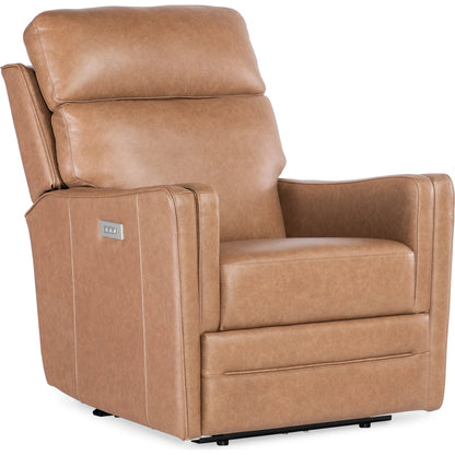 Twain Zero Gravity Power Recliner with Power Headrest and Lumbar by Hooker Furniture in brown. Made from unique in a traditional style.