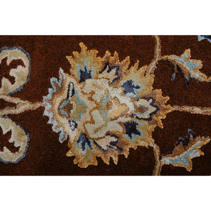 Prescott Traditional Oriental Rug - 8937F by Feizy. Made from viscose, wool in a unique style.