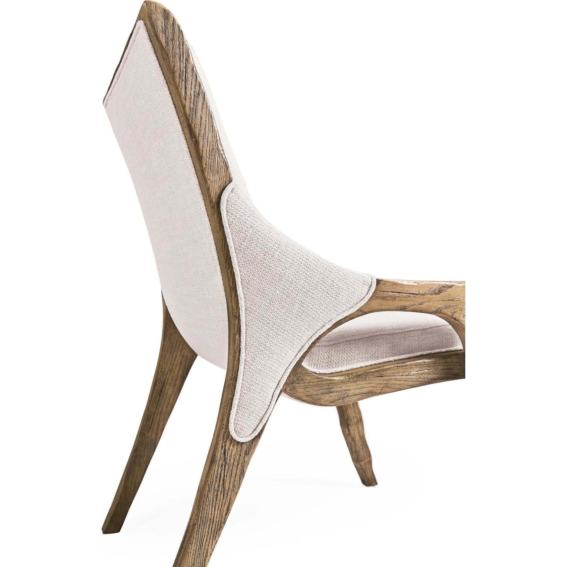 Echo Canyon Upholstered Side Chair (Set of 2) by Jonathan Charles in faded oak. Made from oak in a traditional style.