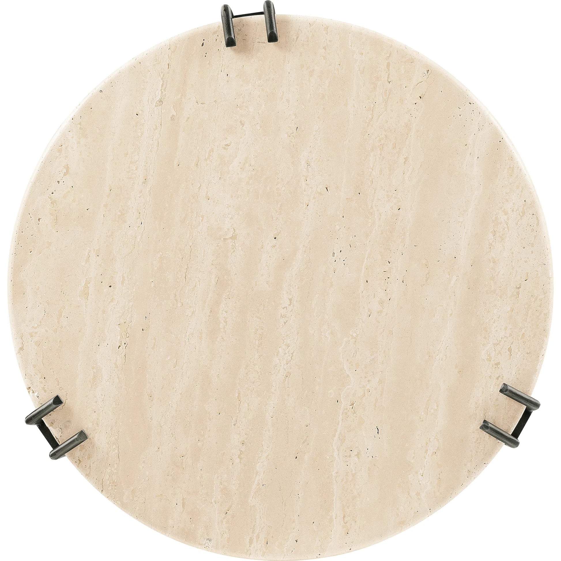 Driftwood Metal Spot Table by Hooker Furniture in gray. Made from stone, metal in a modern style.
