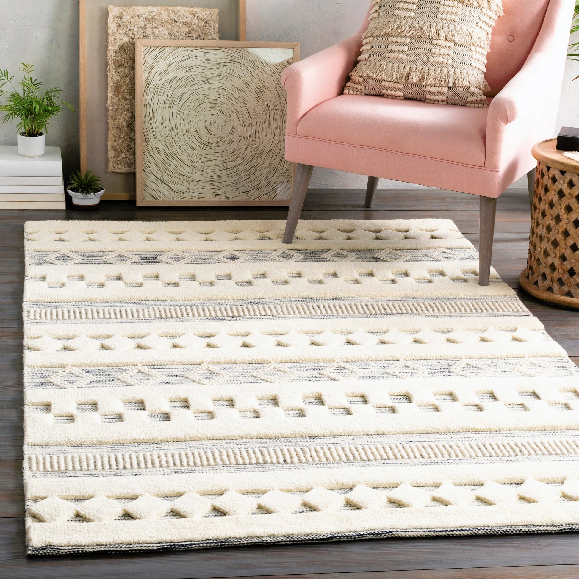 Nairobi Rug - 23816 by Surya. Made from 100% wool in a unique style.