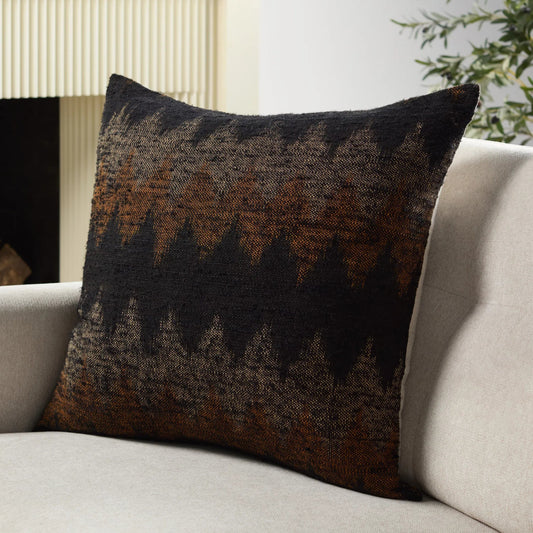 Najila NAJ01 Pillow by Jaipur Living in tantaupe, orange. Made from 100% cotton in a cottage & farmhouse style.