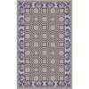 Medium Gray, Medium Purple, Pale Blue / 2' x 3'
