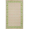 Taupe, Olive, Pale Blue / 2' x 3'