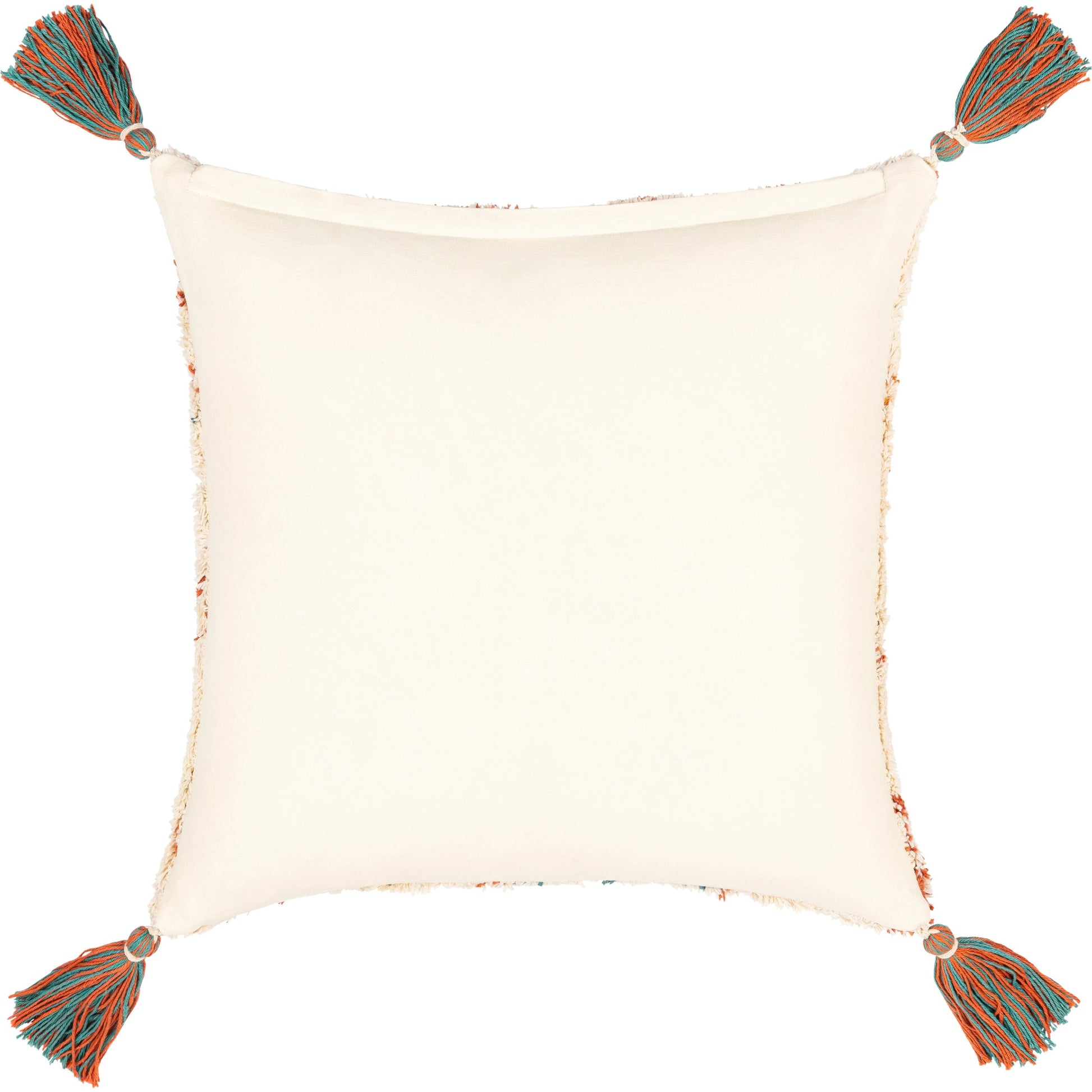 Nador Pillow - 36969 by Surya in brick red, cream. Made from 100% cotton in a eclectic & global style.