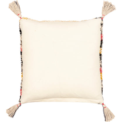 Nador Pillow - 32555 by Surya in black, cream. Made from 100% cotton in a eclectic & global style.