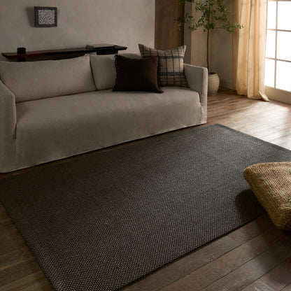Naturals Sanibel NAS13 Rug by Jaipur Living in gray. Made from 100% sisal in a unique style.