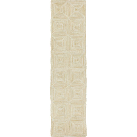 Nolita By Kate Spade New York NAT41 Rug by Jaipur Living in ivory, beige. Made from 100% jute in a unique style.