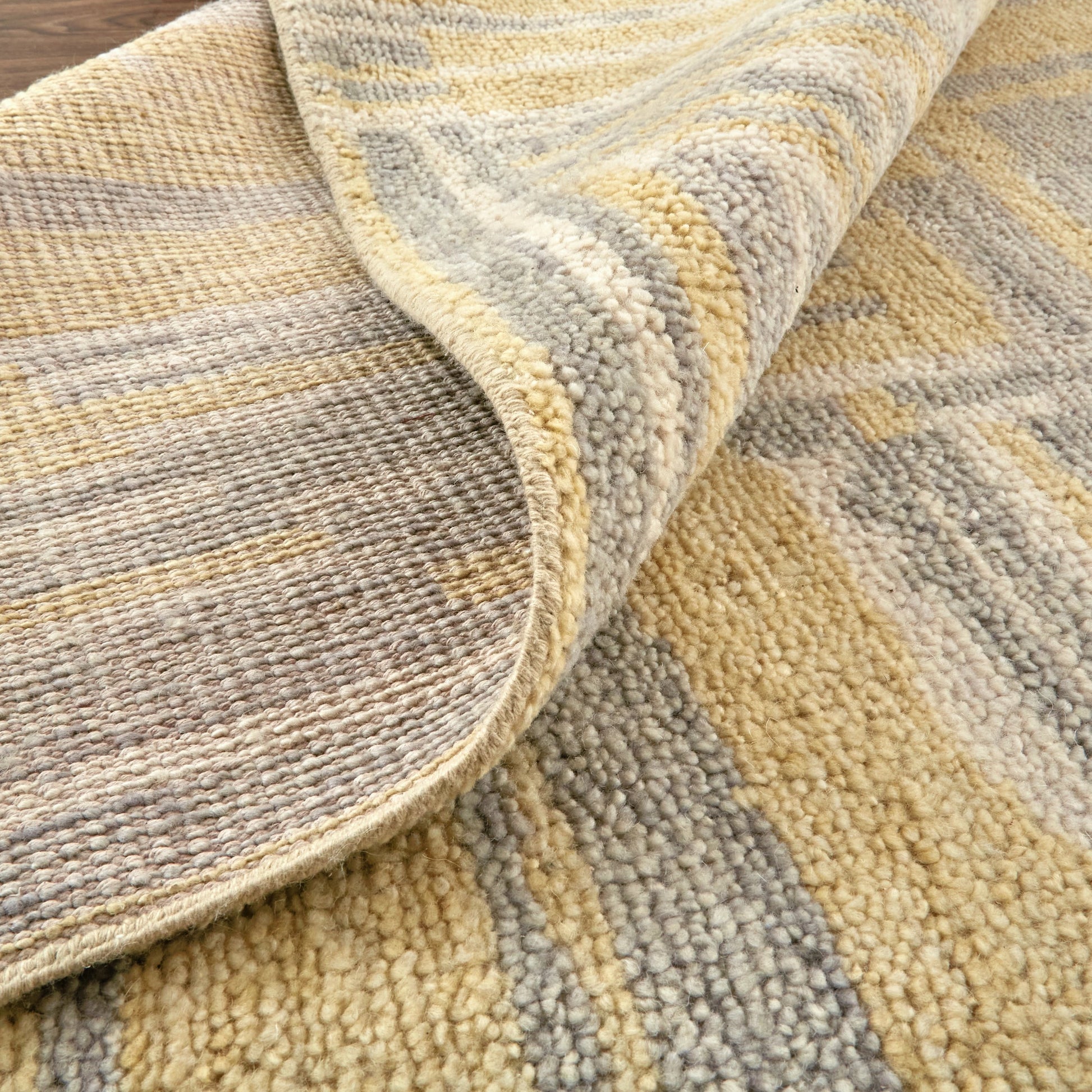 Weatherfield Transitional Rug - T06T6004 by Thom Felicia by Feizy Rugs in gold, gray. Made from wool in a unique style.