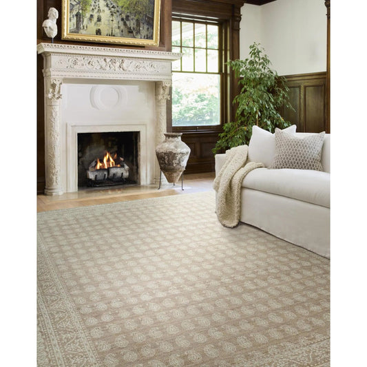 Alo NBAL-2300 Rug by Nabela Noor x Livabliss. Made from jute, polyester in a unique style.