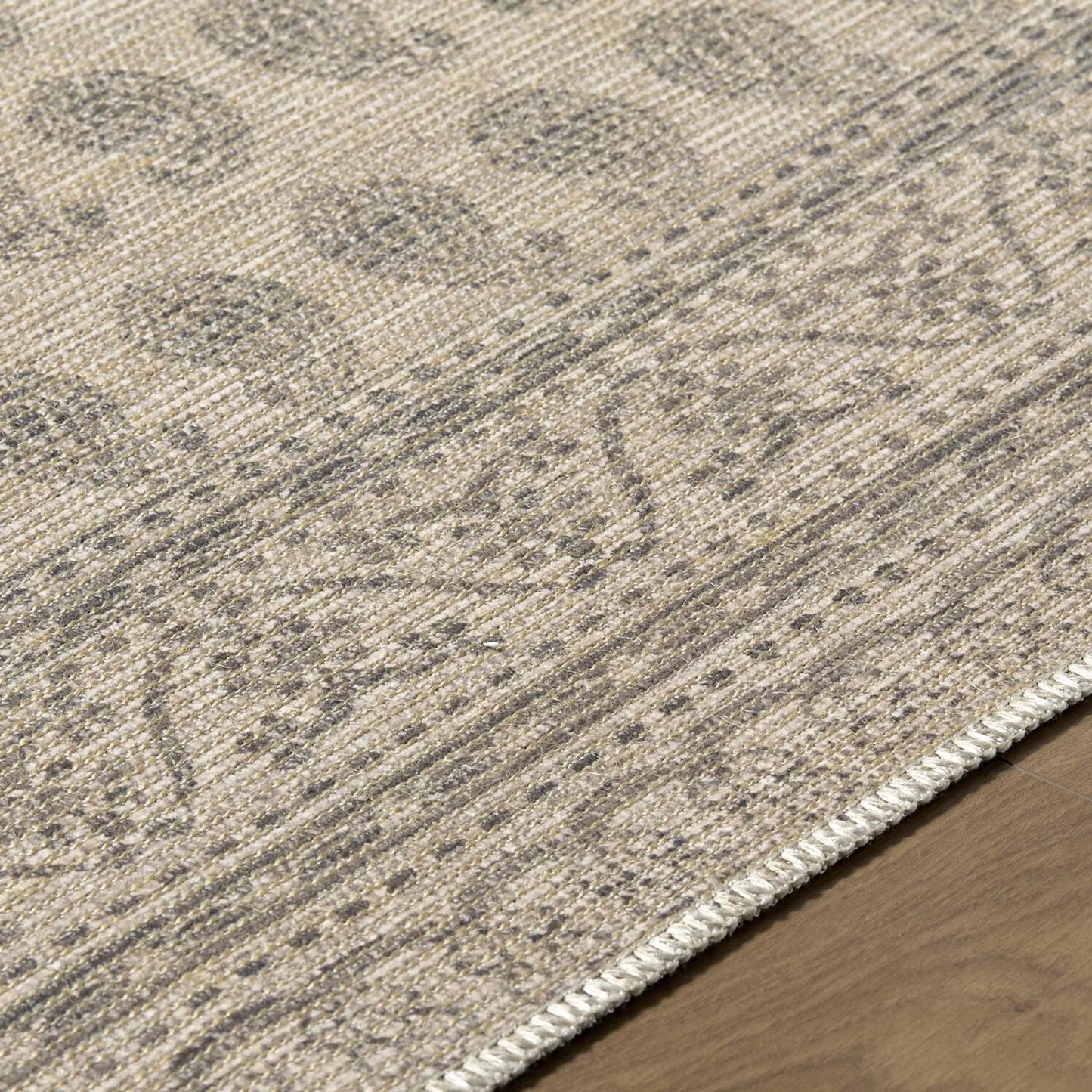 009 SI-2448309,SI-2448310,SI-2448311,SI-2448312,SI-2448313,SI-2448314 | Closeup | Alo NBAL-2301 Rug by Nabela Noor x Livabliss. Made from jute, polyester in a unique style.