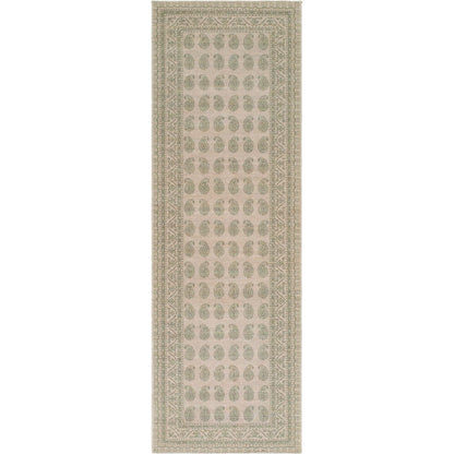 Alo NBAL-2301 Rug by Nabela Noor x Livabliss. Made from jute, polyester in a unique style.