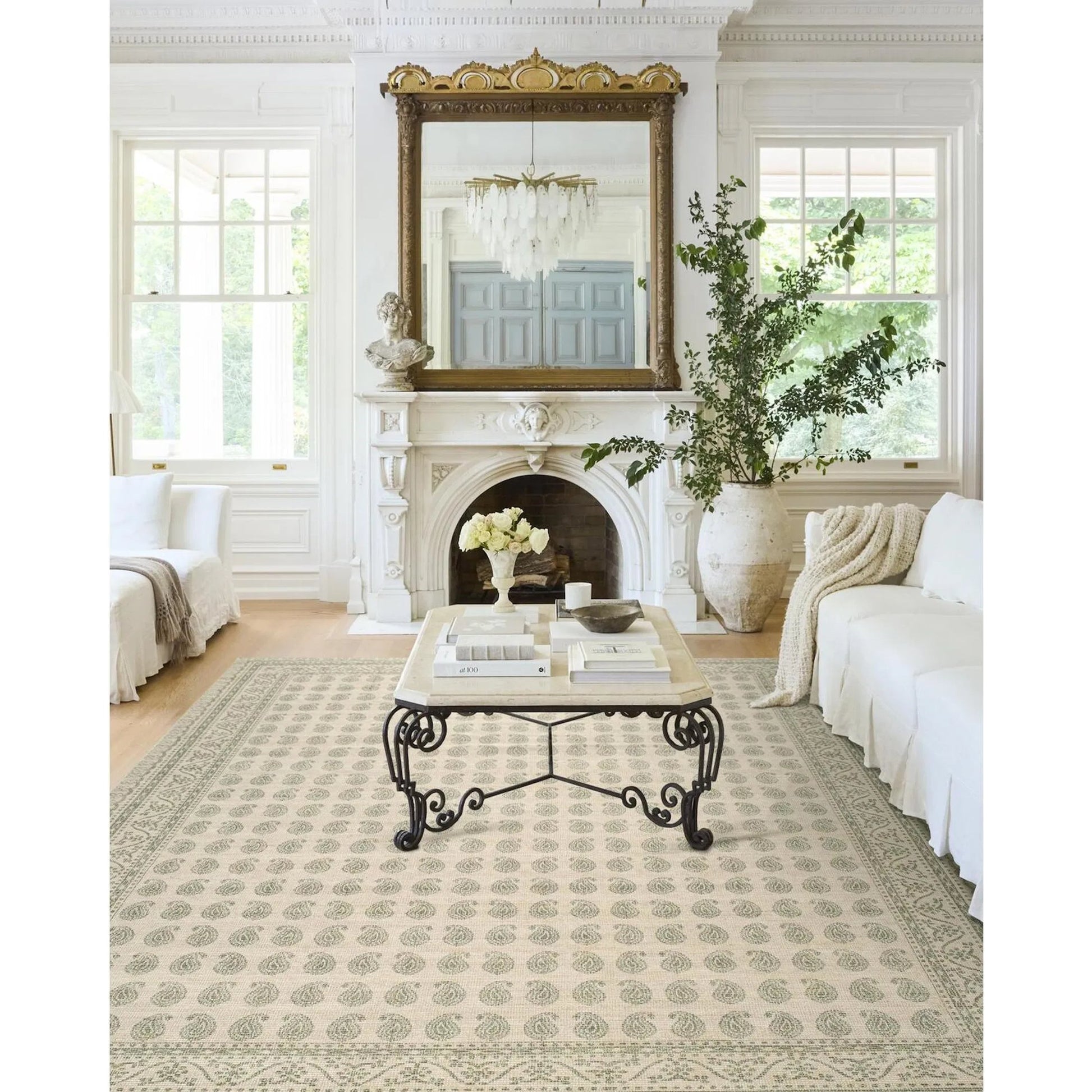 Alo NBAL-2300 Rug by Nabela Noor x Livabliss. Made from jute, polyester in a unique style.