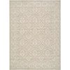 Beige, White, White / 1'10" x 2'11"