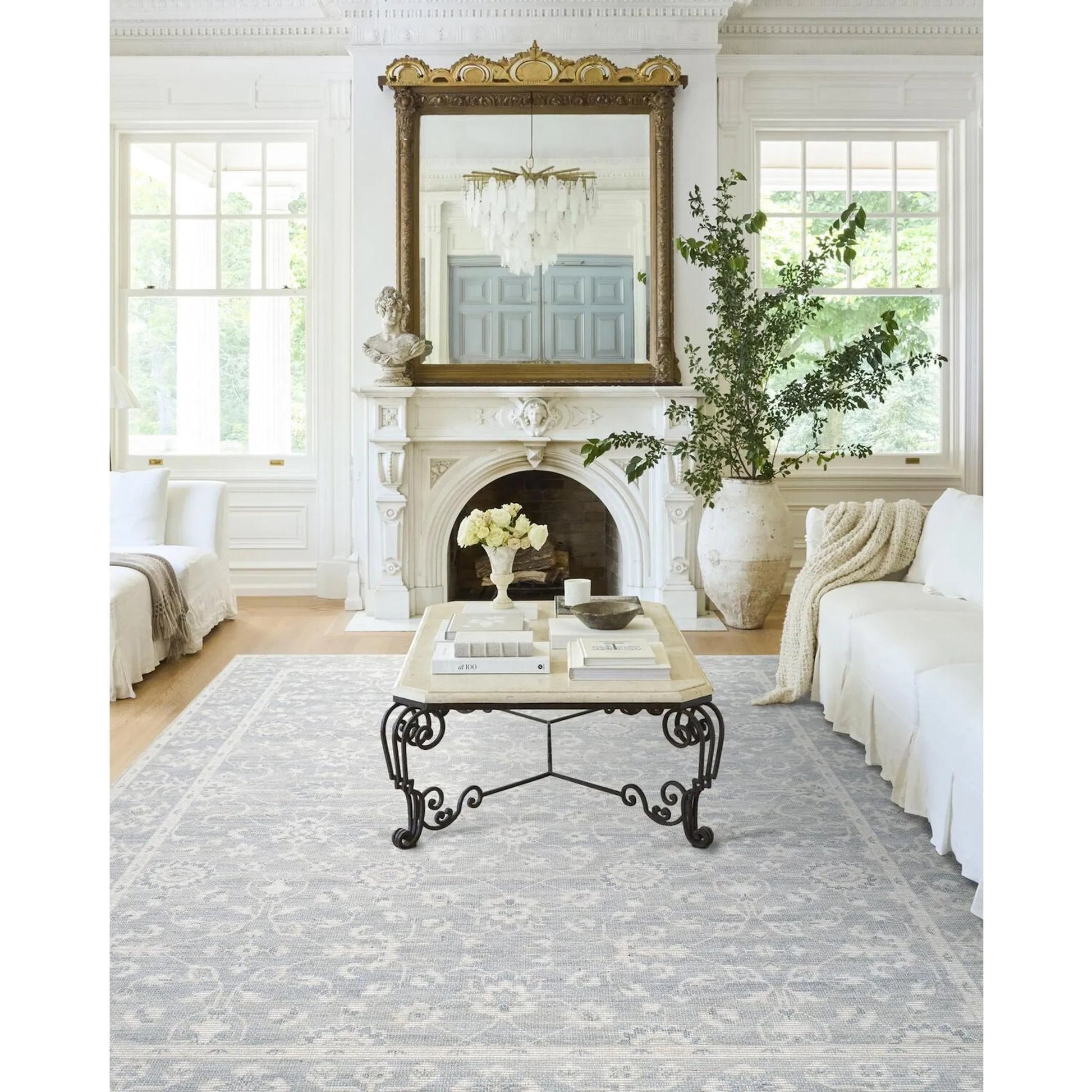 Asha NBAS-2300 Rug by Nabela Noor x Livabliss. Made from jute, polyester in a unique style.