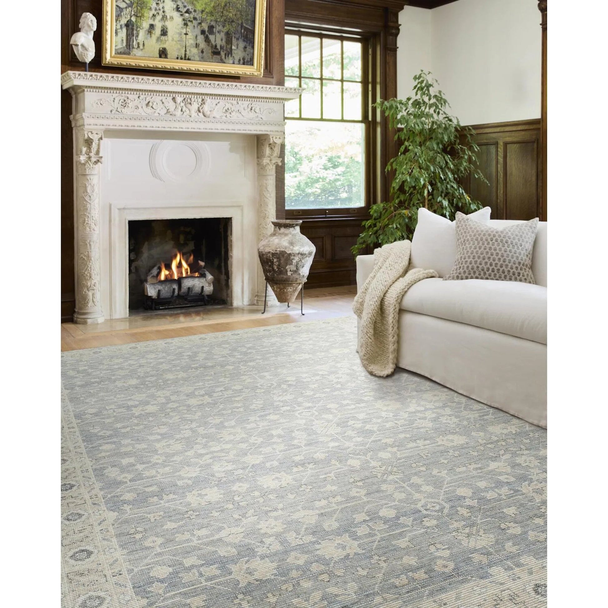 Asha NBAS-2303 Rug by Nabela Noor x Livabliss. Made from jute, polyester in a unique style.