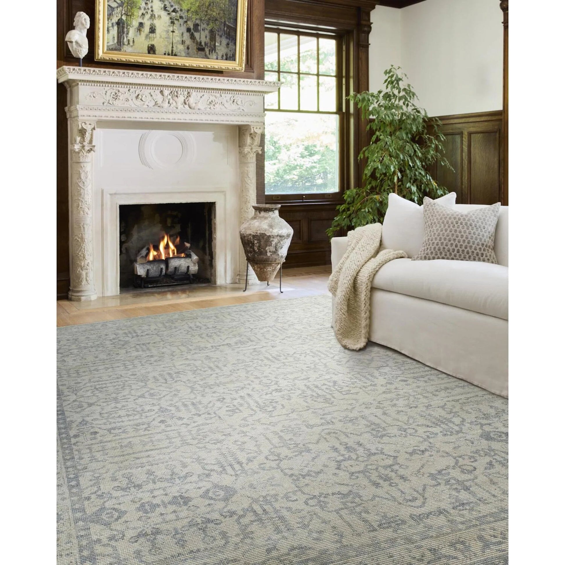 Athiyo NBAT-2302 Rug by Nabela Noor x Livabliss. Made from jute, polyester in a unique style.