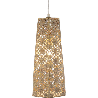 Newburgh Ceiling Light by Surya in translucent, gold. Made from metal in a modern style.