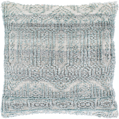 Nobility Pillow - 15086 by Surya. Made from 65% rayon, 28% wool, 7% cotton, 100% cotton in a eclectic & global style.