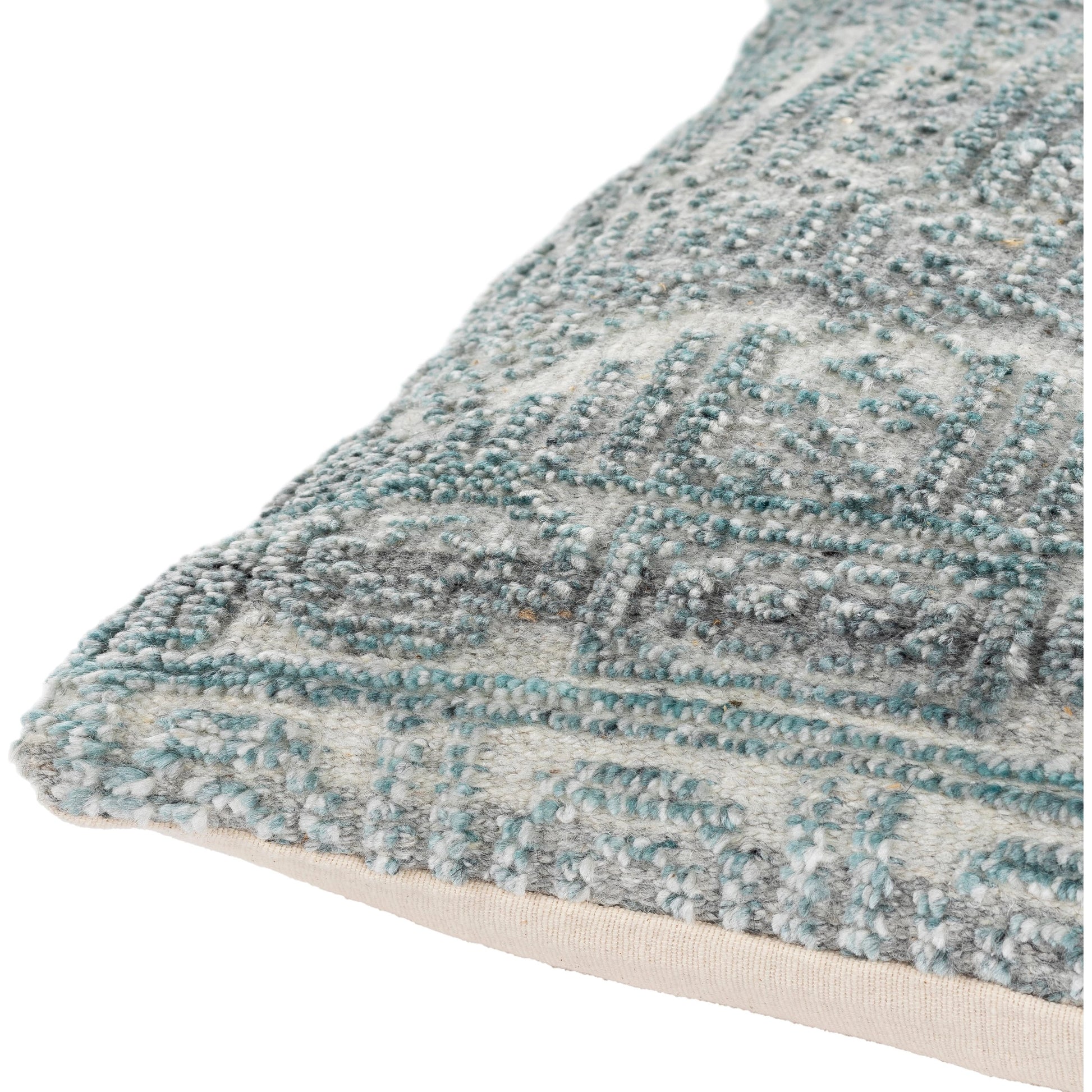 Nobility Pillow - 15086 by Surya. Made from 65% rayon, 28% wool, 7% cotton, 100% cotton in a eclectic & global style.