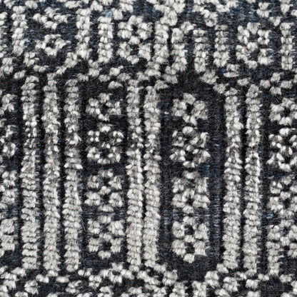 Nobility Pillow - 15086 by Surya. Made from 65% rayon, 28% wool, 7% cotton, 100% cotton in a eclectic & global style.