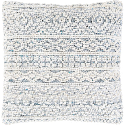 Nobility Pillow - 32641 by Surya in beige, off-white. Made from 60% wool, 20% polyester, 20% viscose, 100% cotton in a eclectic & global style.