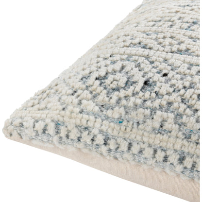 Nobility Pillow - 32641 by Surya in beige, off-white. Made from 60% wool, 20% polyester, 20% viscose, 100% cotton in a eclectic & global style.