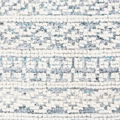 Nobility Pillow - 32641 by Surya in beige, off-white. Made from 60% wool, 20% polyester, 20% viscose, 100% cotton in a eclectic & global style.