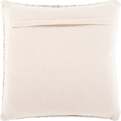 Nobility Pillow - 13230 by Surya in tan, cream, brown, off-white. Made from 60% wool, 20% polyester, 20% viscose, 100% cotton in a eclectic & global style.