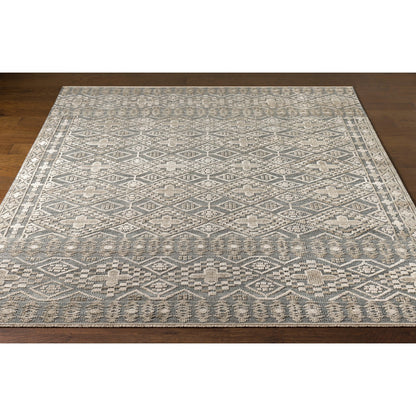 Nobility NBI-2303 Rug by Surya in gray, beige, brown. Made from unique in a unique style.