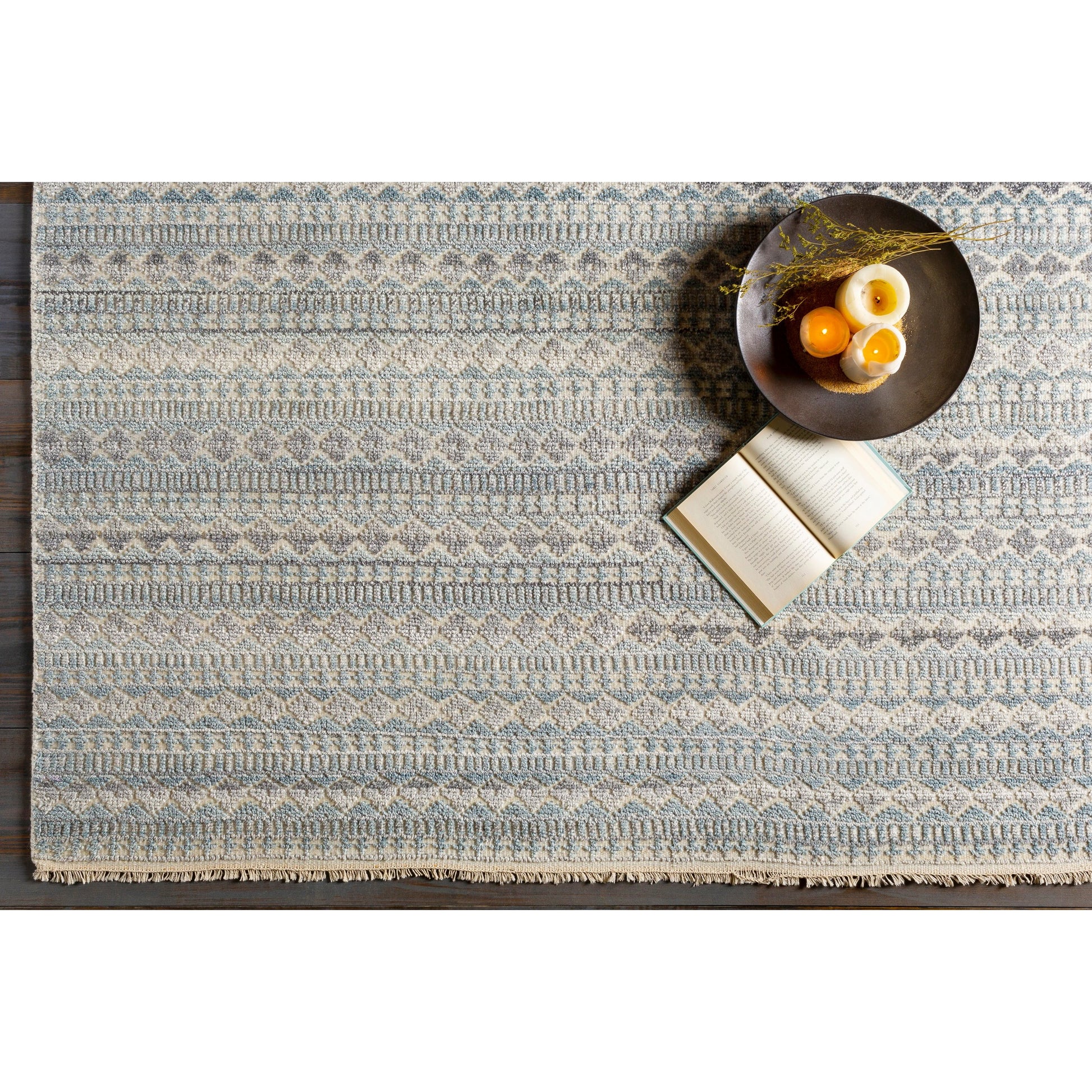 Nobility Rug - 25136 by Surya. Made from 60% wool, 20% polyester, 20% viscose in a unique style.