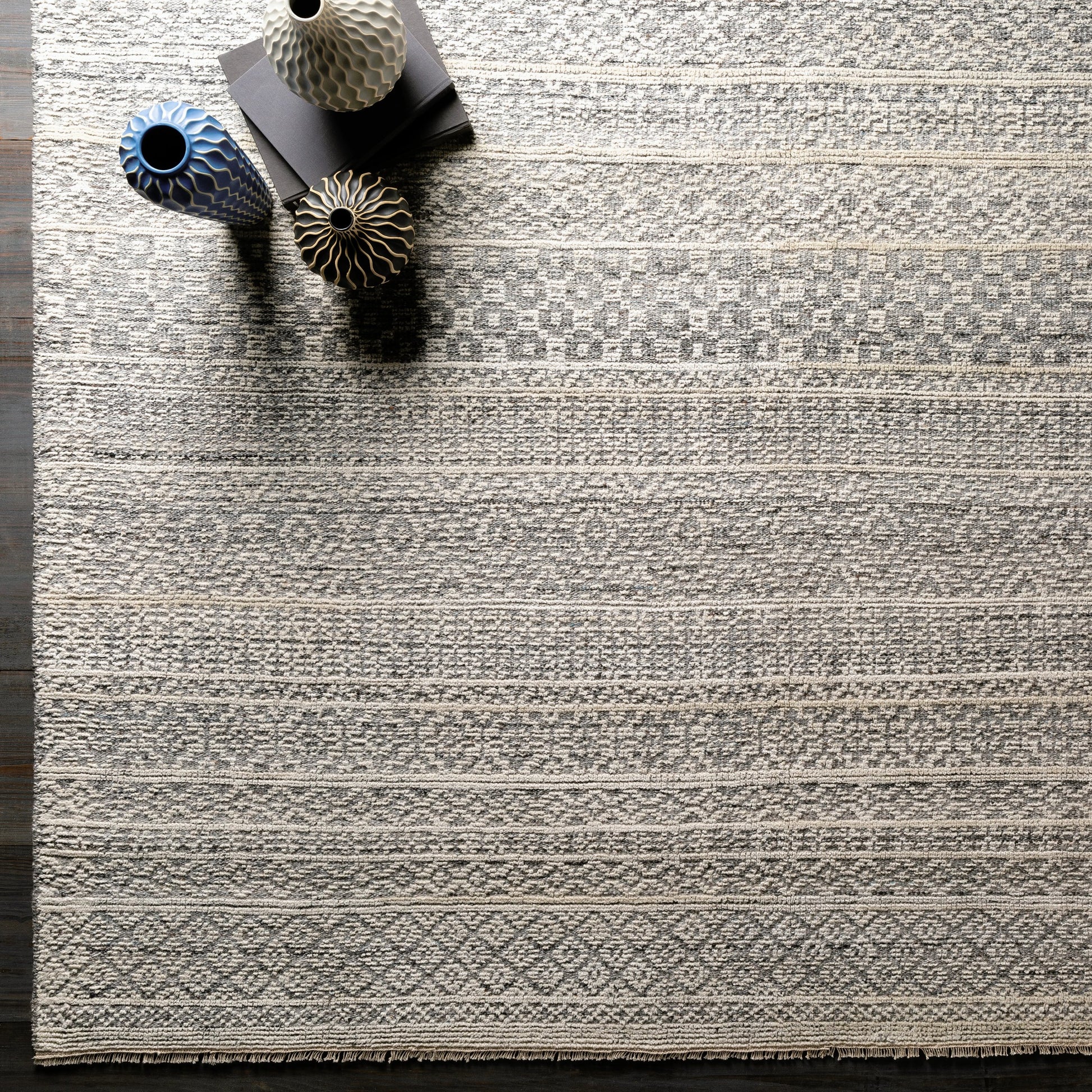 Nobility Rug - 25136 by Surya. Made from 60% wool, 20% polyester, 20% viscose in a unique style.