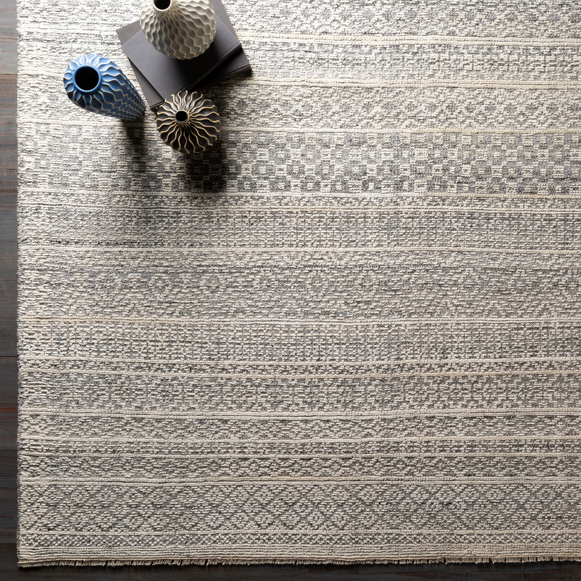 Nobility Rug - 25136 by Surya. Made from 60% wool, 20% polyester, 20% viscose in a unique style.