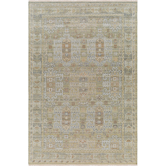 Nobility Rug - 29792 by Surya in tan, medium gray, charcoal. Made from 60% wool, 40% viscose in a unique style.
