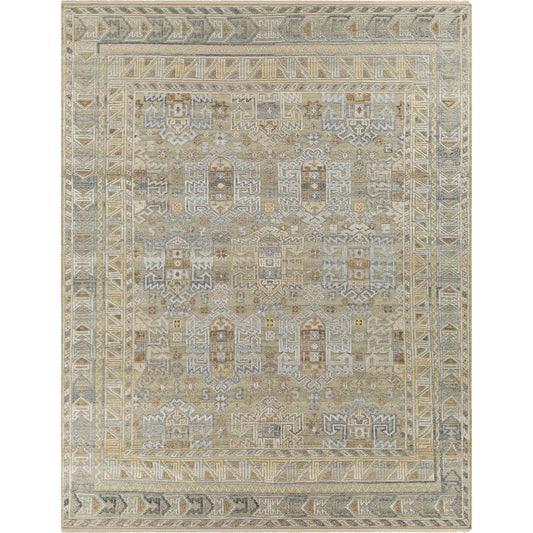 Nobility Rug - 29792 by Surya in tan, medium gray, charcoal. Made from 60% wool, 40% viscose in a unique style.
