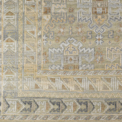 Nobility Rug - 29792 by Surya in tan, medium gray, charcoal, wheat, light gray. Made from 60% wool, 40% viscose in a unique style.