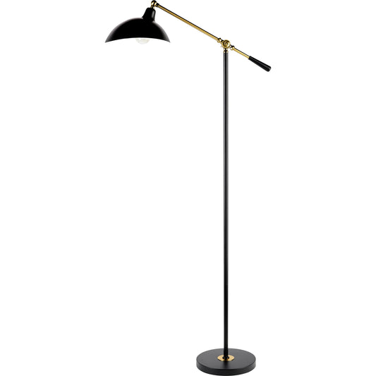 Nebulora - 524577 by Surya in body: black, base: black, cord: translucent and painted. Made from body: metal, base: metal, shade (outside): metal in a modern style.