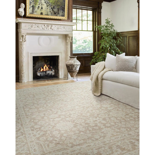 Maan NBMA-2303 Rug by Nabela Noor x Livabliss. Made from jute, polyester in a unique style.