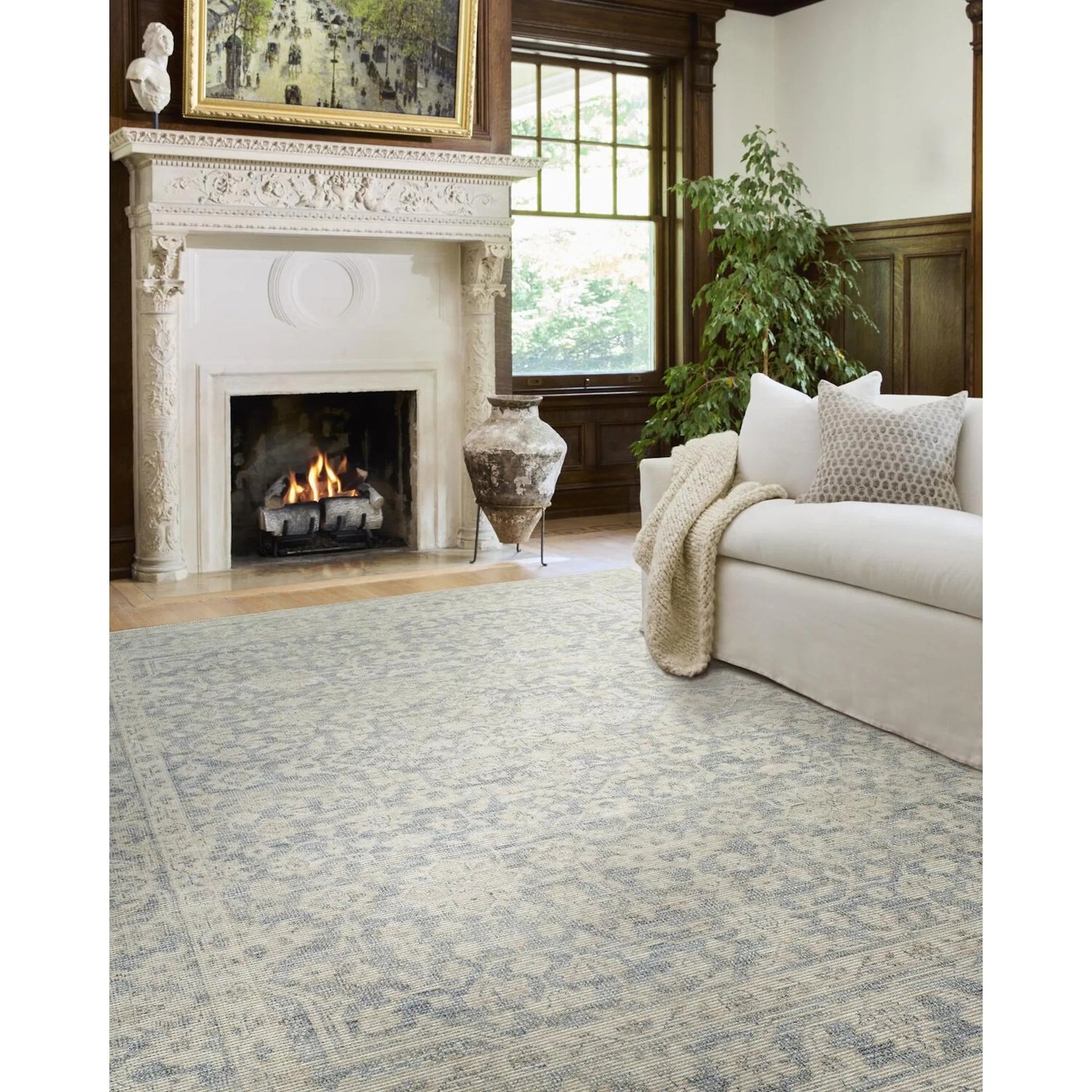Maan NBMA-2303 Rug by Nabela Noor x Livabliss. Made from jute, polyester in a unique style.