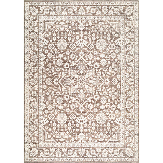 Maan NBMA-2304 Rug by Nabela Noor x Livabliss. Made from jute, polyester in a unique style.