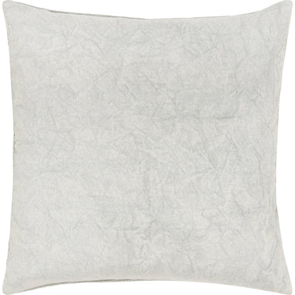 Narbonne Pillow - 14315 by Surya in beige, light gray. Made from front: 100% cotton, back: 100% cotton in a modern style.