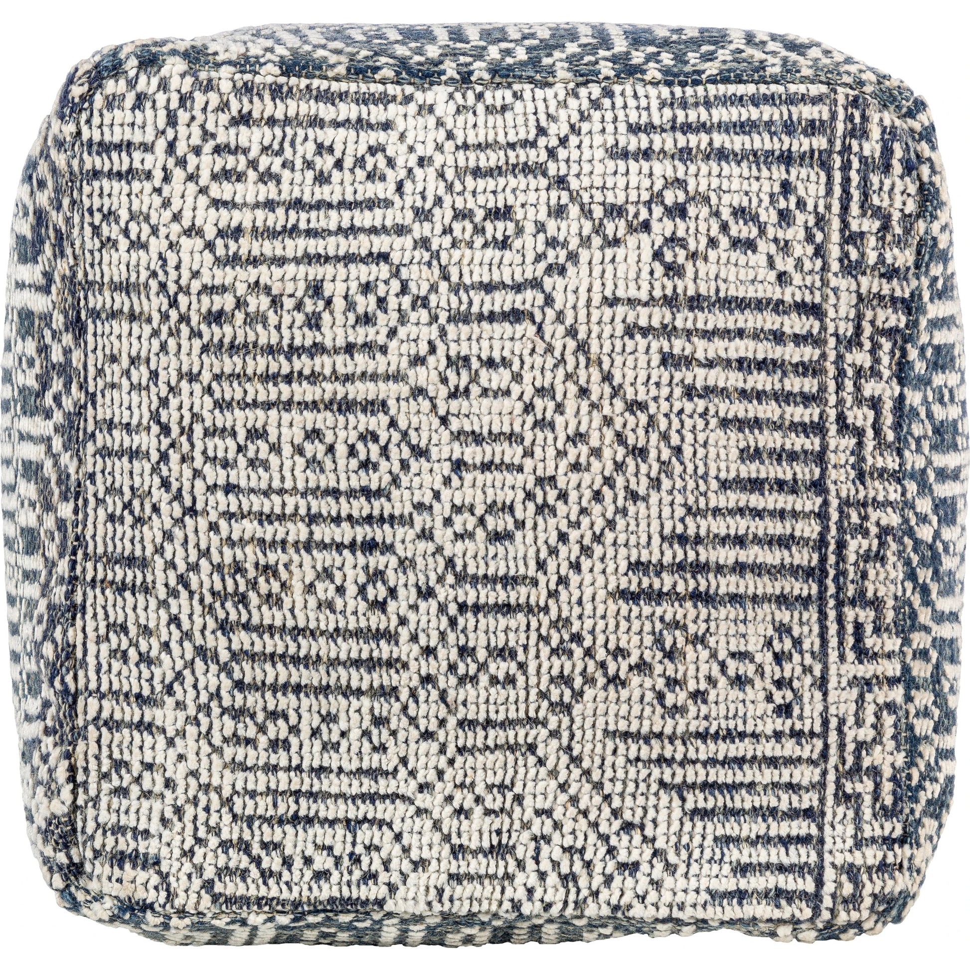 Nobel - 12812 by Surya in beige, navy. Made from 65% wool, 35% viscose, 100% polybeads, 100% cotton in a eclectic & global style.