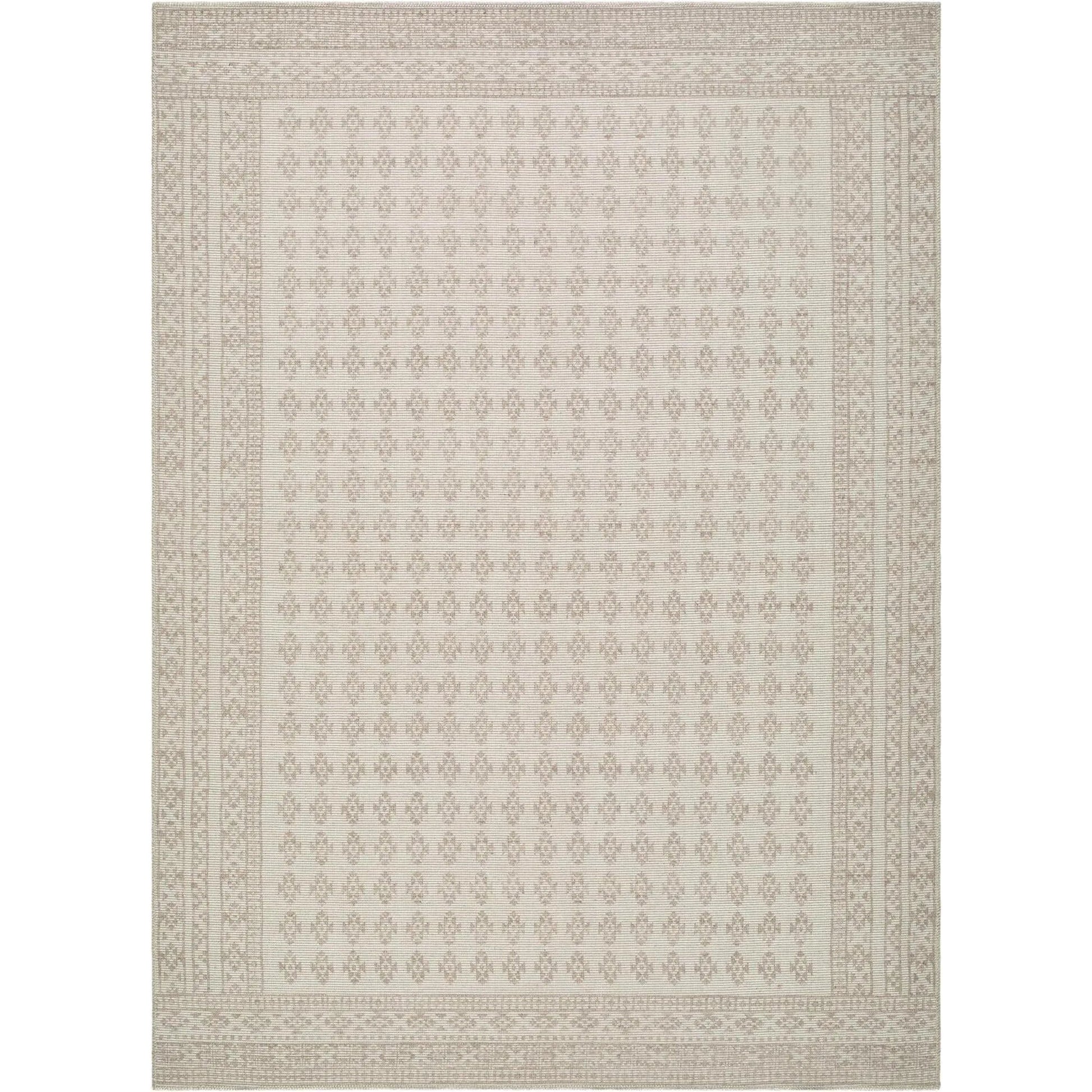Shanti NBSH-2300 Rug by Nabela Noor x Livabliss in beige, white, yellow. Made from jute, polyester in a unique style.