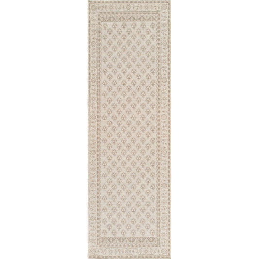 Shanti NBSH-2301 Rug by Nabela Noor x Livabliss in off-white, gray, brown, mustard. Made from jute, polyester in a unique style.