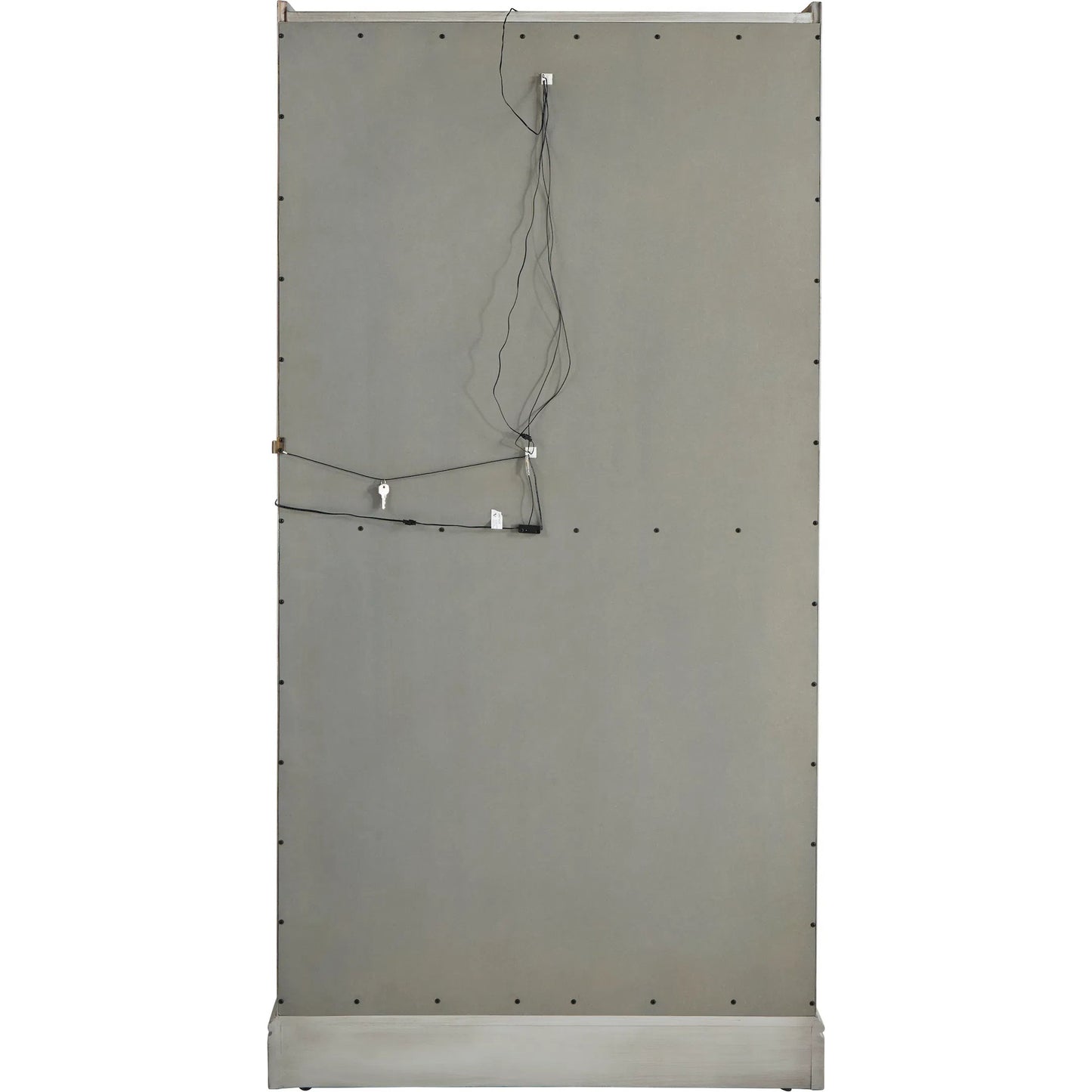 003 SI-2449334 | Additional Silo | Traditional Sliding Door Curio by Pulaski Furniture in gray. Made from birch wood in a modern style.