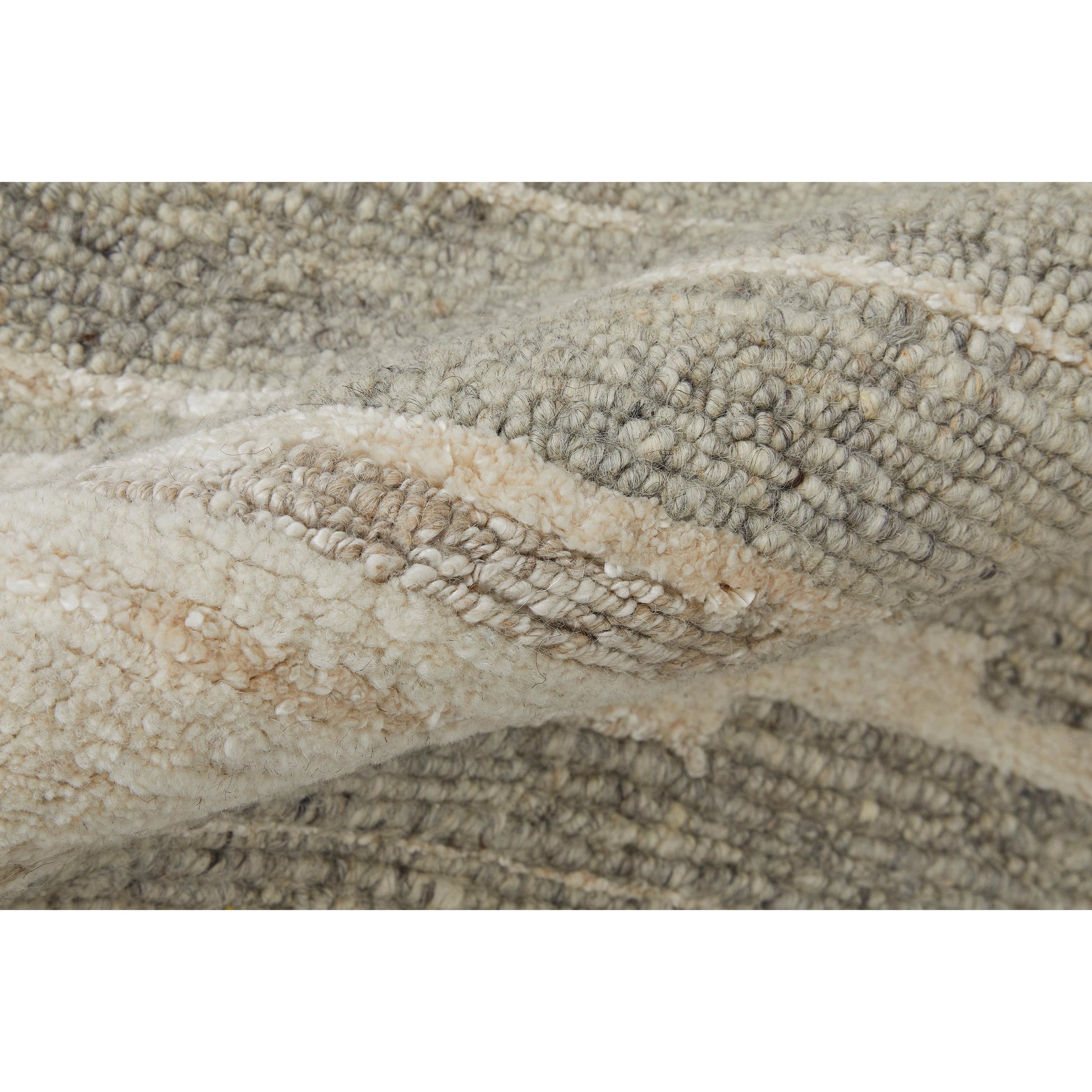 Navaro Gradient & Rug - 8915F by Feizy in ivory, tan. Made from wool, viscose in a unique style.